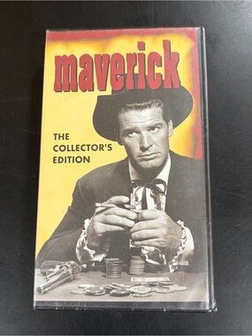 Maverick: The Collector's‎ Edition VHS - Yellow & Red Cover